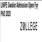 LNIPE Gwalior Admission Open For PhD 2025